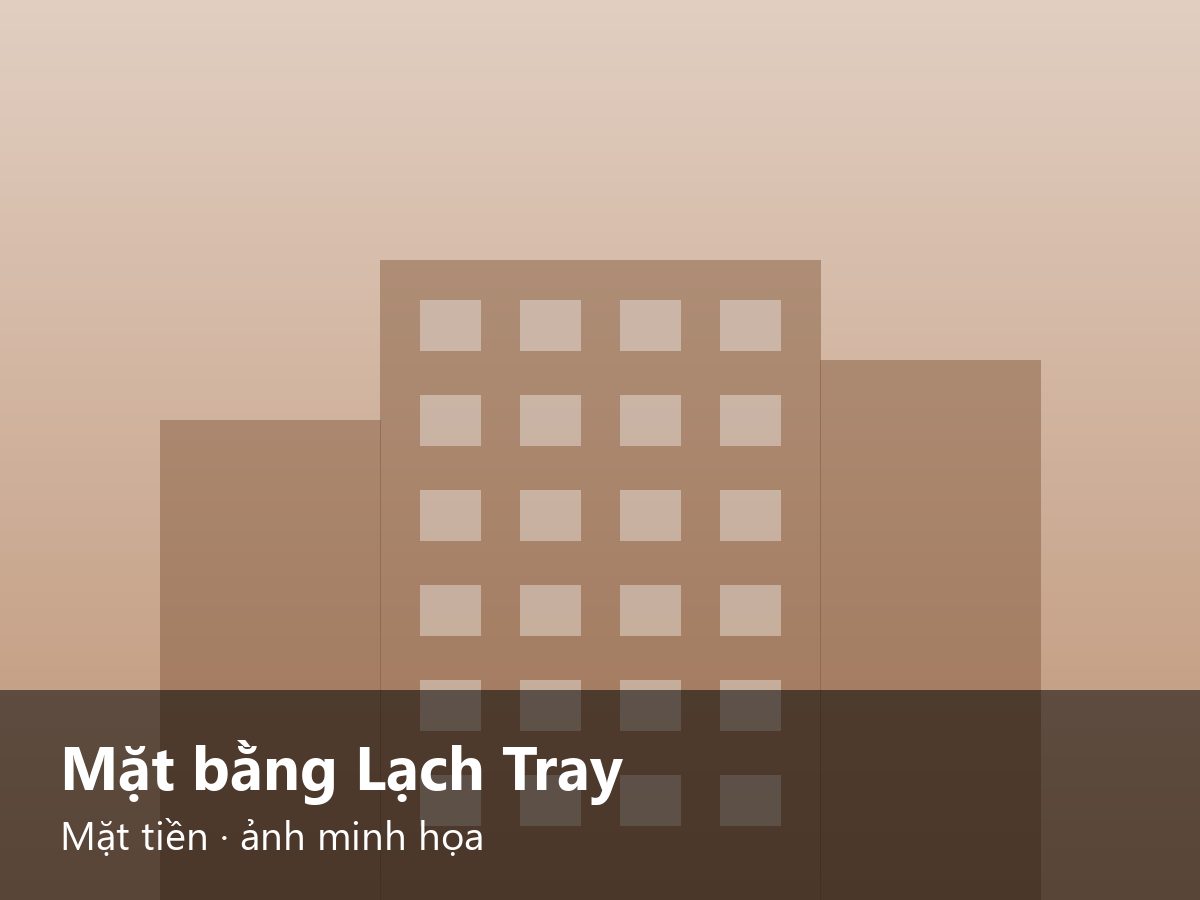 Mặt bằng Lạch Tray Mặt tiền · ảnh minh họa – ảnh minh họa