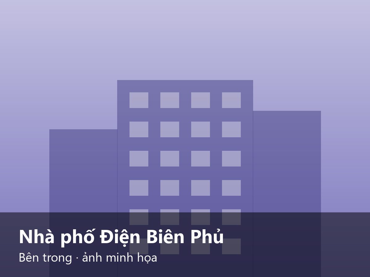 Nhà phố Điện Biên Phủ Bên trong · ảnh minh họa – ảnh minh họa
